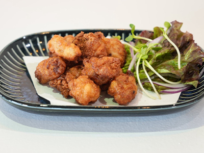 プリプリたこの唐揚げ