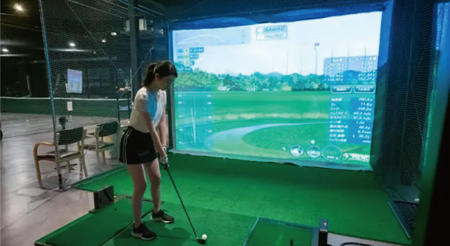 松山シミュレーションゴルフ