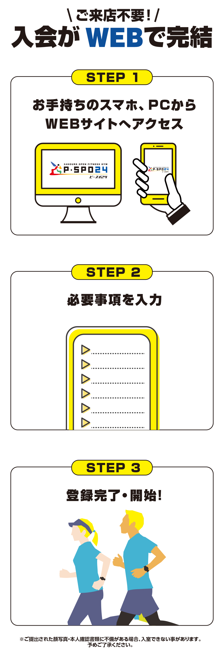 完全web入会方法
